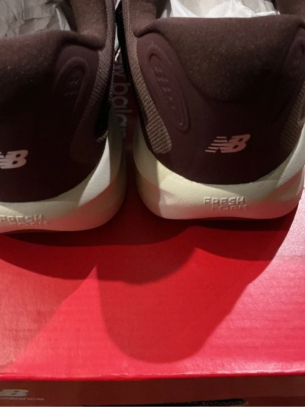 New Balance lace traction